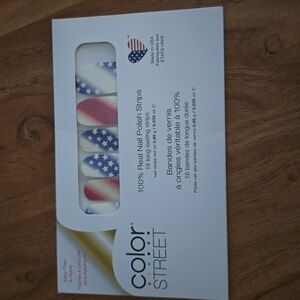 Color Street AMERICAN SPIRIT Press On Nails 100% Real Polish
